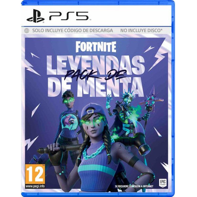 Fornite: Pack de Leyendas de Menta (Código de descarga) PS5