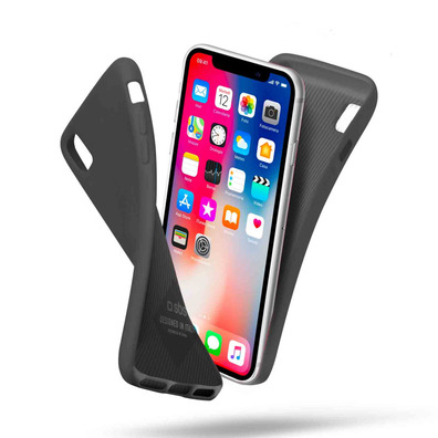 Hülle Polo für iPhone X Schwarz