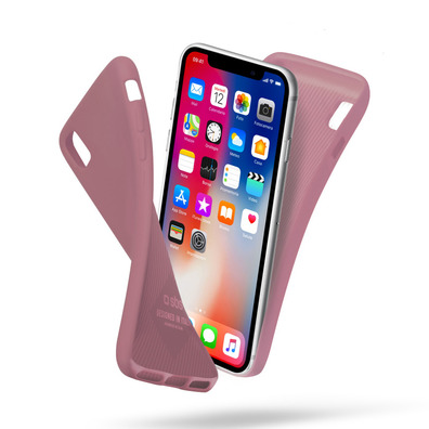 Hülle Polo für iPhone X Rosa