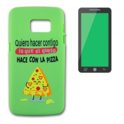 TPU Case Samsung Galaxy J1 2016 Pizza X-One