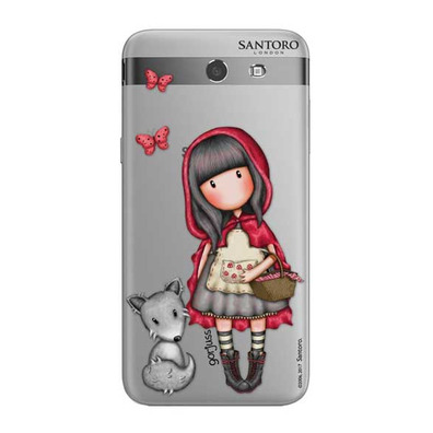 TPU Transparent Cover Little Red Ridding Samsung Galaxy J7 2017 Gorjuss