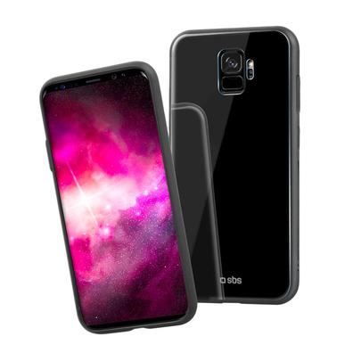 Cover Vitro für Samsung Galaxy S9 SBS Schwarz