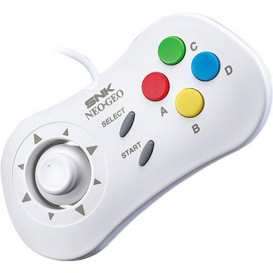 Gamepad Neo Geo Mini Weiß