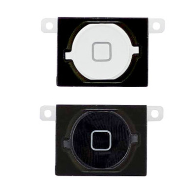 Home Button iPhone 4S Rubber Gasket Schwarz