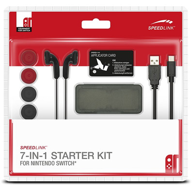 Kit zubehör STARTER PACK 7 in 1 für Nintendo Switch