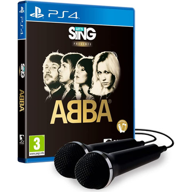 Let' s Sing Abba + 2 Micrófonos PS4