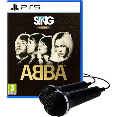 Let' s Sing Abba + 2 Micrófonos PS5