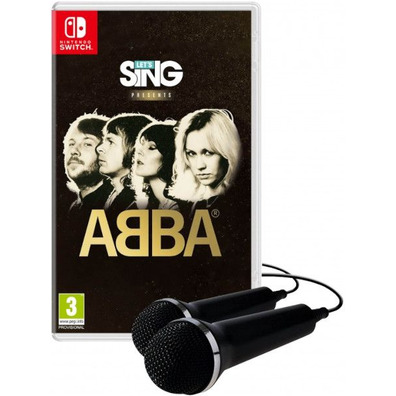 Let' s Sing Abba + 2 Micrófonos Switch