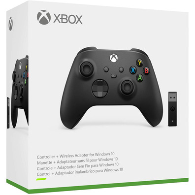 Mando Xbox Series Schwarz + Adaptador Wireless PC