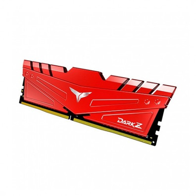 Memoria RAM Teamgroup Dark Z 16GB (2x8GB) DDR4 3000Mhz Rojo