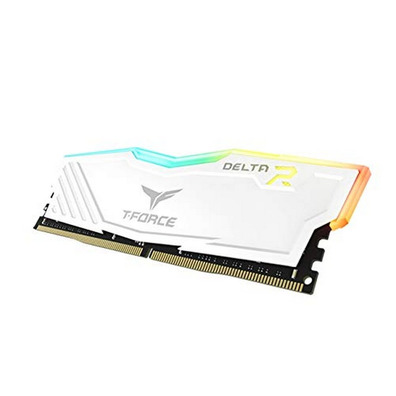 Memoria RAM Teamgruppe Delta R 8GB (2x4GB) 2400 Mhz Blanco