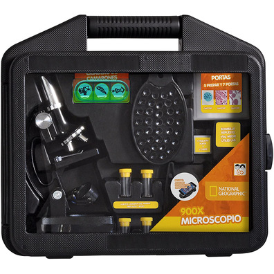 Microscopio Bresset National Geographic 900x Soporte Smartphone