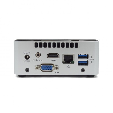 MiniPC KVX NUC GRATIS-01 Intel BOXNUC5PPYH N3700/4GB/120GB SSD