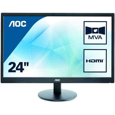 Monitor AOC M2470SWH-LED, 23.6" Schwarz