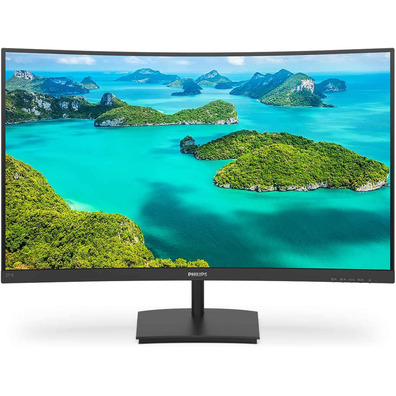 Monitor Curvo Philips E-Line 241E1SCA 23.6 " Full HD Multimedia Negro