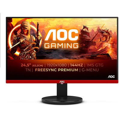 Monitor Gaming AOC G2590FX 24.5 '' Full HD Multimedia Negro