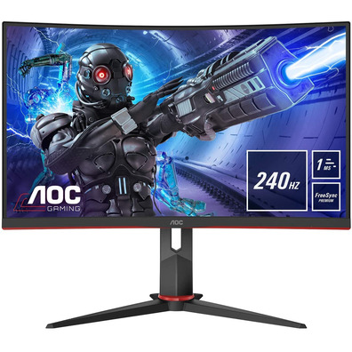 Monitor Gaming Curvo AOC C32G2ZE 31.5 " Full HD Negro