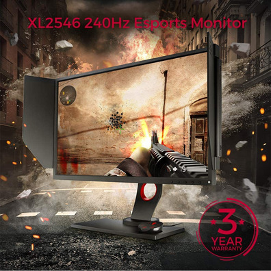 Monitor-Gaming-LED-24.5" BenQ XL2546 ZOWIE Schwarz