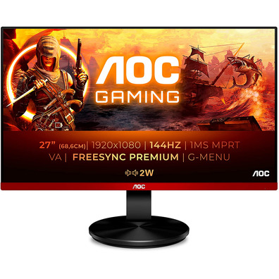 Monitor Gaming LED AOC G2790VXA 27 '' Negro/Rojo