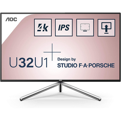 Monitor AOC U32U1 32 '' LED Negro