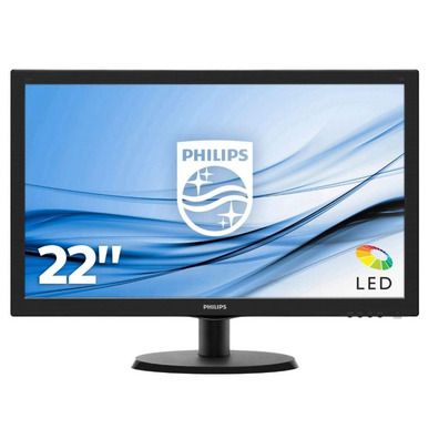 Überwachen LED Philips V-Line 223V5LHSB2 21.5 ''