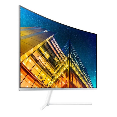 Überwachung Profesional Curvo Samsung LU32R591CWR 31.5 " 4K Blanco