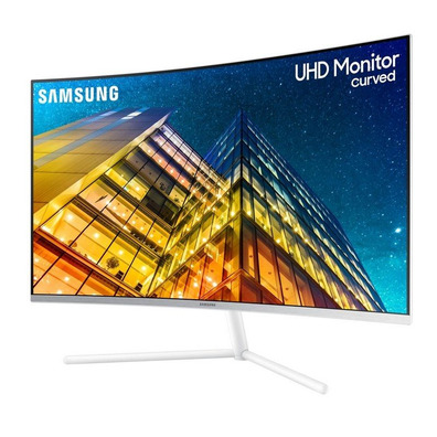 Überwachung Profesional Curvo Samsung LU32R591CWR 31.5 " 4K Blanco