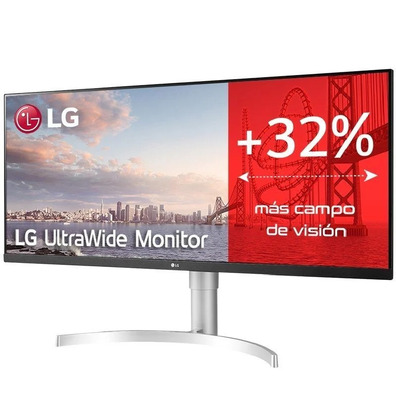 Monitor Profesional Ultrapanorámico LG 34WN650-W 34 '' WFHD Multimedia Plata