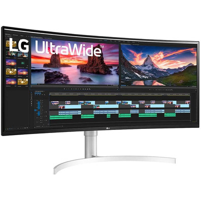 Monitor Profesional Ultrapanorámico LG 38WN95C-W 38 " UWQHD/Multimedia Blanco