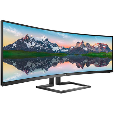 Monitor Ultrapanorámico Curvo Philips 498P9 48.8 " Multimedia Negro