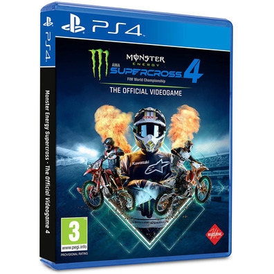 Monster Energy Supercross-Das offizielle Videospiel PS4