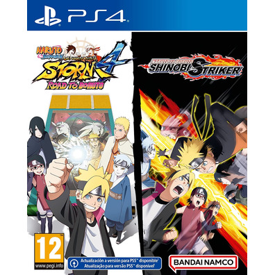 Naruto Shippuden UNS 4 Road to Boruto + Shinobi Striker PS4