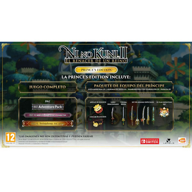 Ni No Kuni II: Revenant Kingdom Prince's Edition Switch