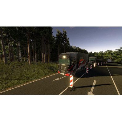 Auf dem Road Truck Simulator PS5