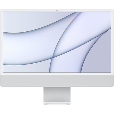 Ordenador Apple iMac 24 '' Retina M1/8GB/256GB SSD Silber 2021 MGPC3Y/A