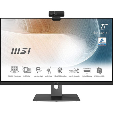 Ordenador MSI AiO AM271P 11M (Modern) -025EU i7/16GB/256GB + 1 TB/27 ''