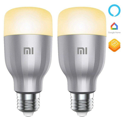 Pack 2 Glühbirnen Smart Xiaomi MI LED Smart Bulb 10W E27