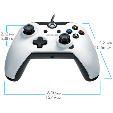 PDP WIRED ARTIC WHITE (XBOX ONE/PC) OFICIAL