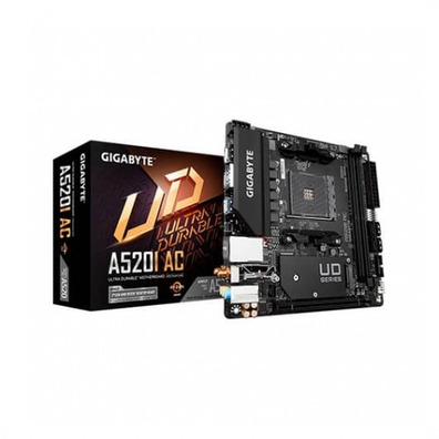 Placa Base Gigabyte AM4 A520I AC