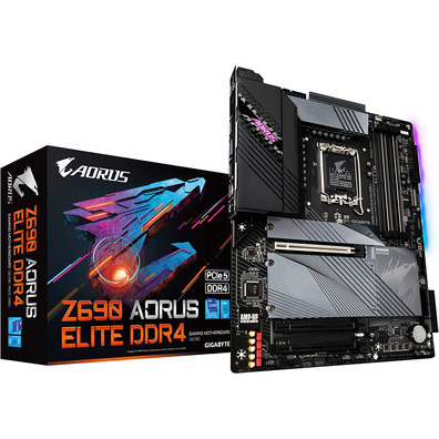 Placa Base Gigabyte Z690 AORUS ELITE DDR4 Sockel 1700