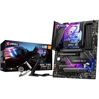 Plaa Base MSI 1200 MPG Z490 Carbon EK X