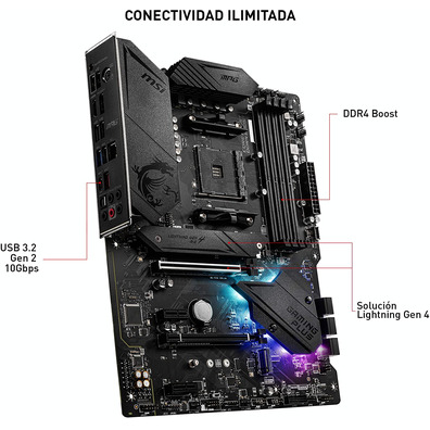 Placa Base MSI B550 Gaming Plus AM4