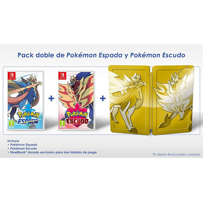 Pokemon Espada + Escudo Dual Pack Schalter