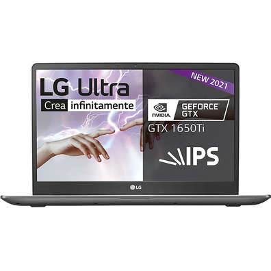 Portátil LG Ultra 15U70P-J AP78B i7/16GB/512GB SSD/GeForce GTX1650TI/16 " /Win10 Pro