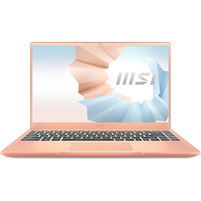 Portátil MSI 14 Modern B11MO-079XES i7/16GB/512GB/14 '' Beige Mousse