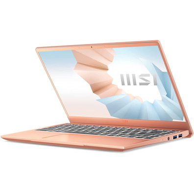 Portátil MSI 14 Modern B11MO-079XES i7/16GB/512GB/14 '' Beige Mousse