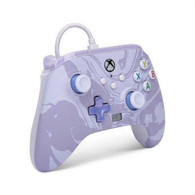 Power A con Cable Extraíble Lavender Swirl Xbox Series/One/PC