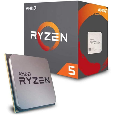 Procesador AMD AM4 Ryzen 5 2600 3,4 GHz