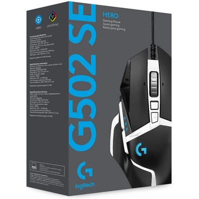 Ratón Gaming Logitech G502 Hero Special Edition 16000DPI