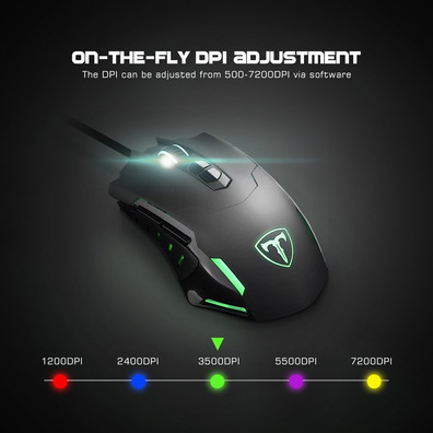 T7 7200 DPI Gaming Mouse